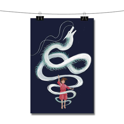 Haku Spirited Away Studio Ghibli Poster Wall Decor