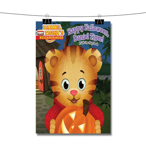 Happy Halloween Daniel Tiger Poster Wall Decor