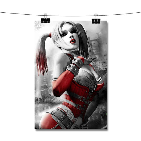 Harley Quinn Arkham City Batman Poster Wall Decor