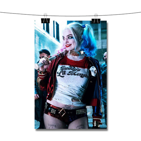 Harley Quinn Smile Poster Wall Decor