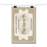 Harry Potter Hogwarts Express Ticket Poster Wall Decor