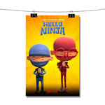 Hello Ninja Poster Wall Decor