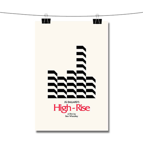 High Rise Building Poster Wall Decor