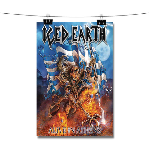 Iced Earth Alive In Athens Poster Wall Decor