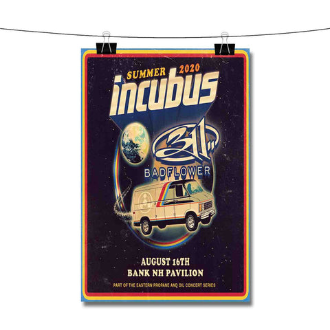 Incubus With 311 Poster Wall Decor