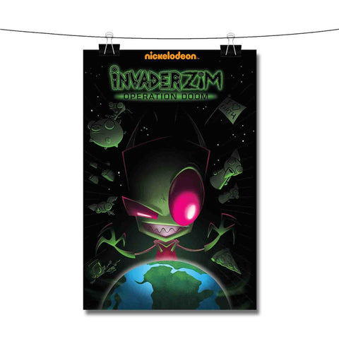 Invader Zim Art Poster Wall Decor