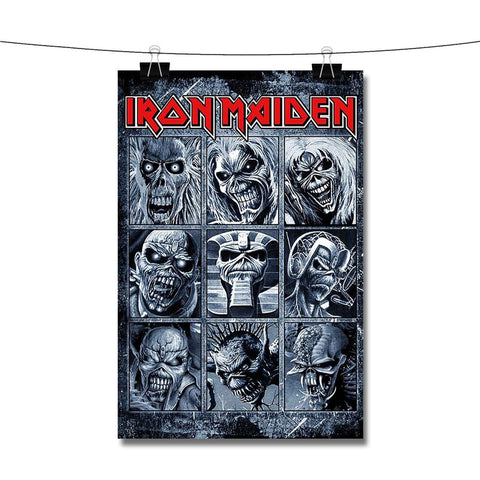 Iron Maiden Album Poster Wall Decor