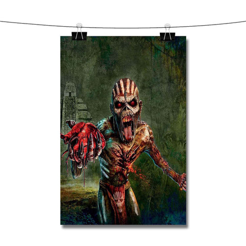 Iron Maiden The Book of Souls Zombie Poster Wall Decor