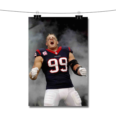 JJ Watt Houston Texans Poster Wall Decor