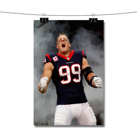 JJ Watt Poster Wall Decor