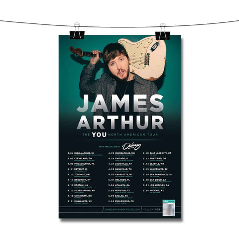 James Arthur The You North America Poster Wall Decor