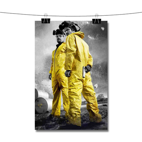 Jesse Pinkman and Heisenberg Breaking Bad Poster Wall Decor