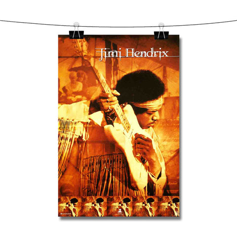 Jimi Hendrix Guitar Poster Wall Decor