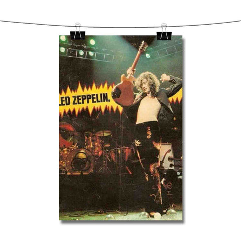 Jimmy Page Led Zeppelin Poster Wall Decor
