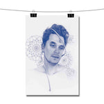 John Mayer Moving On and Getting Over Poster Wall Decor