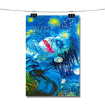 Joker Starry Night Why So Serious Quotes Poster Wall Decor