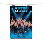 Justice League Dance Boyband Poster Wall Decor