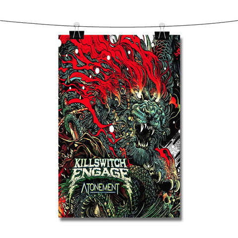 KILLSWITCH ENGAGE ATONEMENT Poster Wall Decor