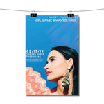 Kacey Musgraves Oh What a World Tour II Poster Wall Decor