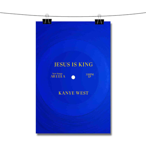 Kanye West Jesus Is King Poster Wall Decor