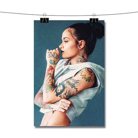 Kehlani Tattoo Poster Wall Decor