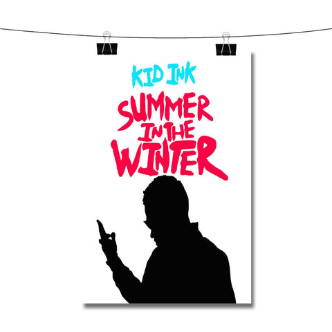 Kid Ink Promise Feat Fetty Wap Silhouette Poster Wall Decor