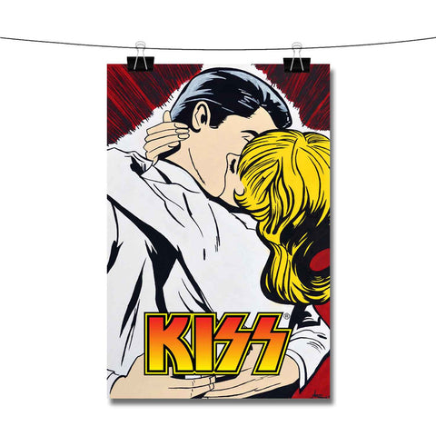 Kiss Pop Art Poster Wall Decor