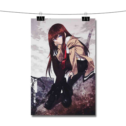 Kurisu Makise Steins Gate Poster Wall Decor