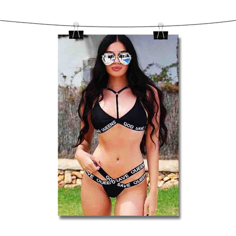 Kylie Jenner God Save Queen Poster Wall Decor