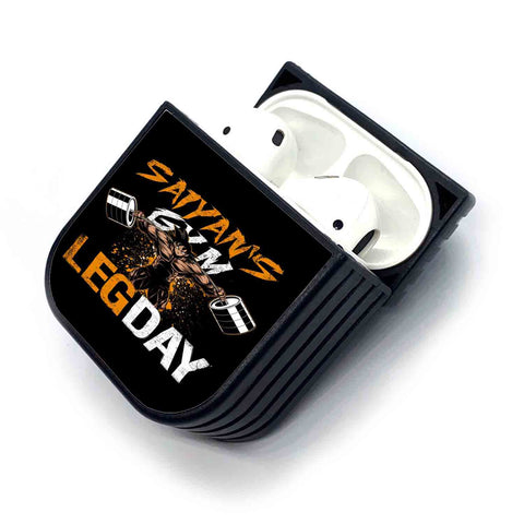 LEG DAY GYM Goku Dragon Balls Custom New AirPods Case Cover
