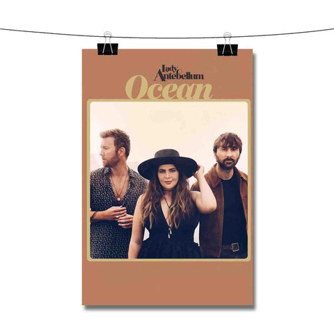 Lady Antebellum Ocean Poster Wall Decor