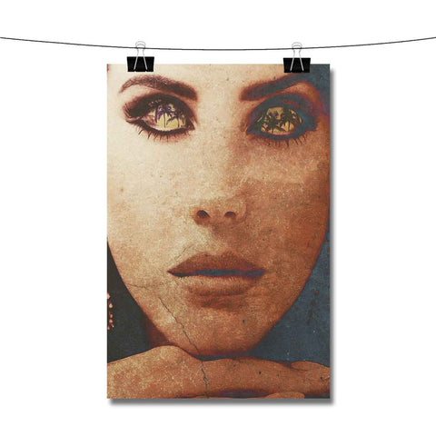 Lana Del Rey Face Poster Wall Decor