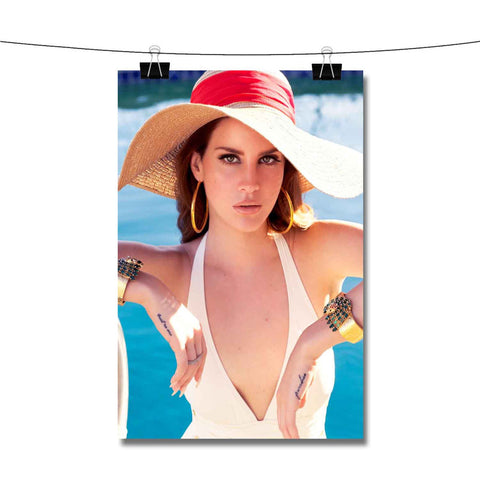 Lana Del Rey Swim Wear Poster Wall Decor