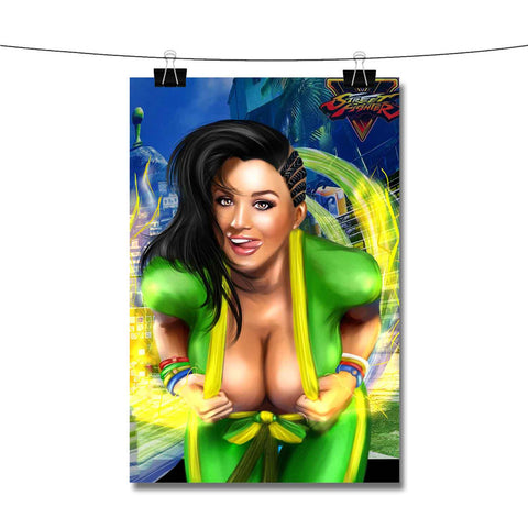 Laura Street Fighter 5 Anime Poster Wall Decor