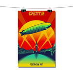 Led Zeppelin Celebration Day Poster Wall Decor