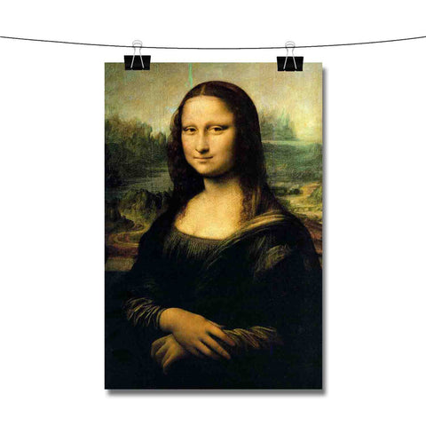 Leonardo da Vinci Mona Lisa Painting Poster Wall Decor