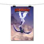 Light Fury and Night Fury Dragon Poster Wall Decor