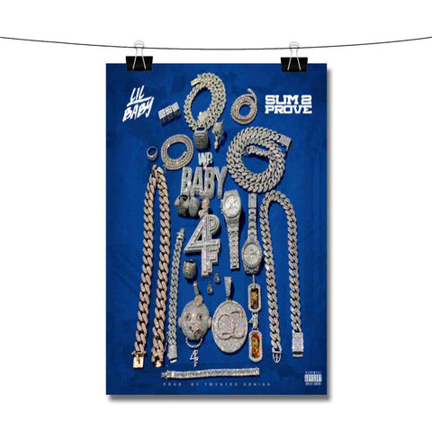 Lil Baby Sum 2 Prove Poster Wall Decor