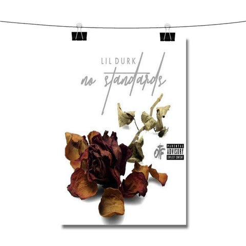 Lil Durk No Standards Poster Wall Decor