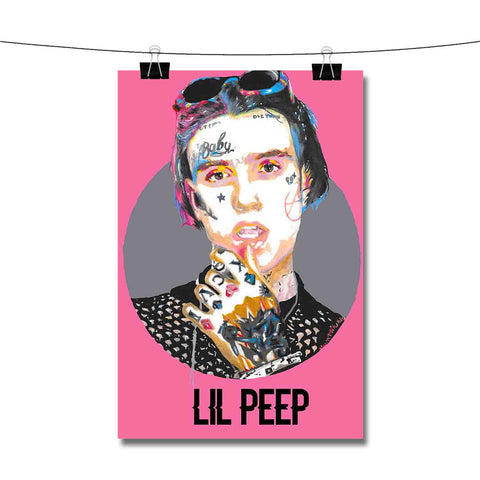 Lil Peep American Rapper Poster Wall Decor
