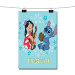 Lilo and Stitch Cute Poster Wall Decor