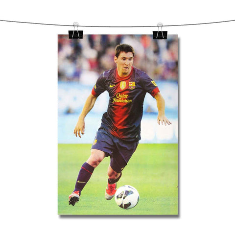 Lionel Messi Barcelona FC New Poster Wall Decor