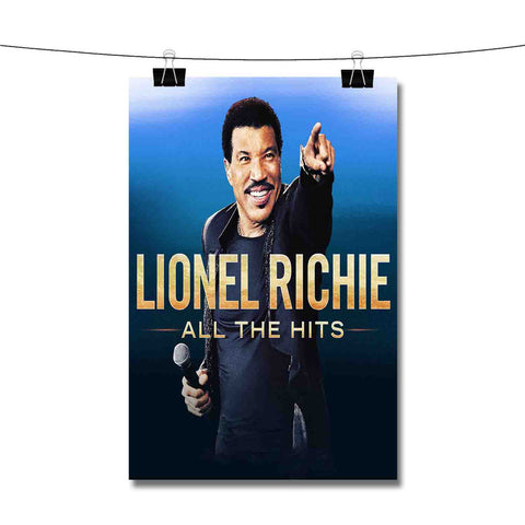 Lionel Richie All the Hits Poster Wall Decor