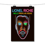 Lionel Richie Hello From Las Vegas Poster Wall Decor