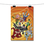 Looney Tunes Superheroes Poster Wall Decor