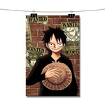 Luffy One Piece Hat Poster Wall Decor