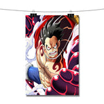 Luffy One Piece Monster Poster Wall Decor