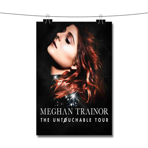 MEghan Trainer The Untouchable Tour Poster Wall Decor