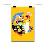 Mac Miller Faces Poster Wall Decor