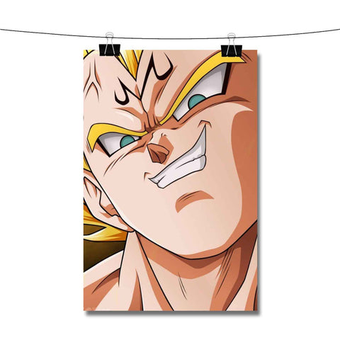 Majin Vegeta Dragon Ball Z Anime Poster Wall Decor